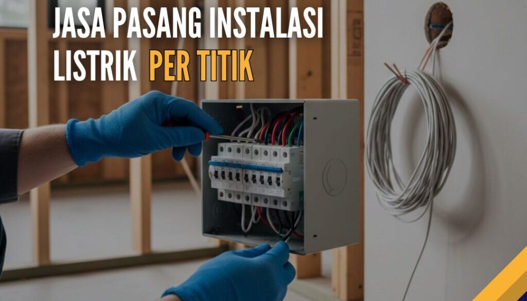 jasa pasang instalasi listrik per titik