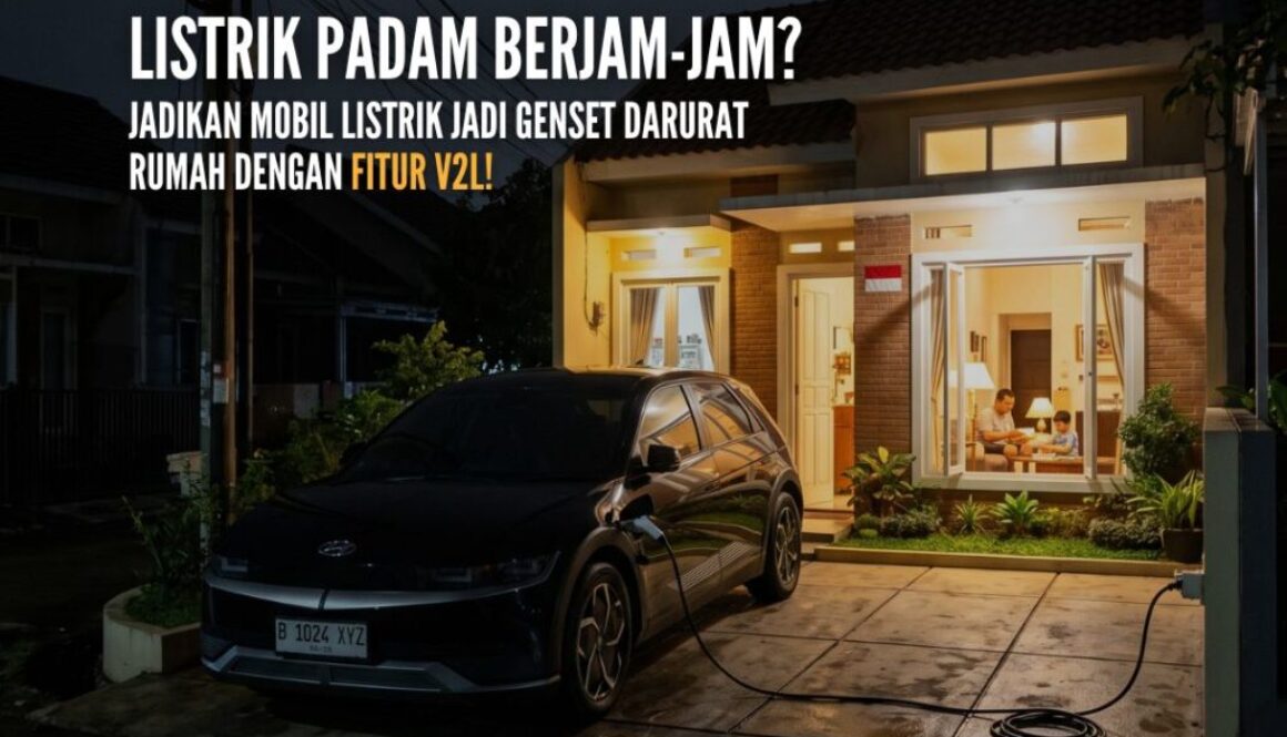 Mobil Listrik Jadi Genset Darurat Super Senyap dengan Fitur V2L!